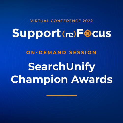 SearchUnify Champion Awards